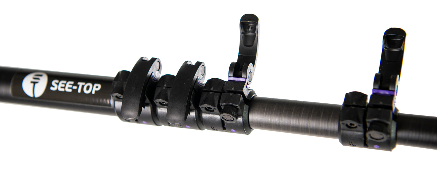 SEE-TOP ASTA IN FIBRA DI CARBONIO 7,5 MT