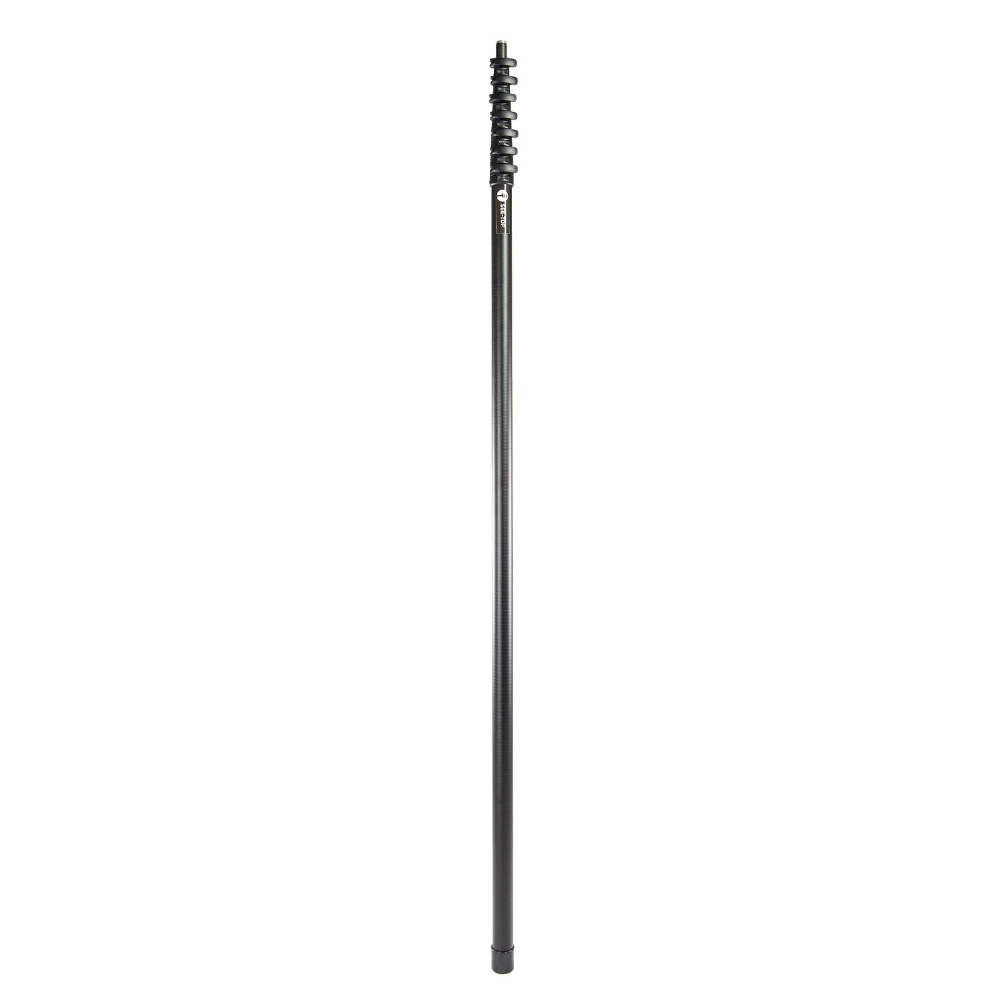 Kit Asta Telescopica in Carbonio 12 Mt- Treppiede - Borsa per Treppiede e Asta - Terminale Filettato Base