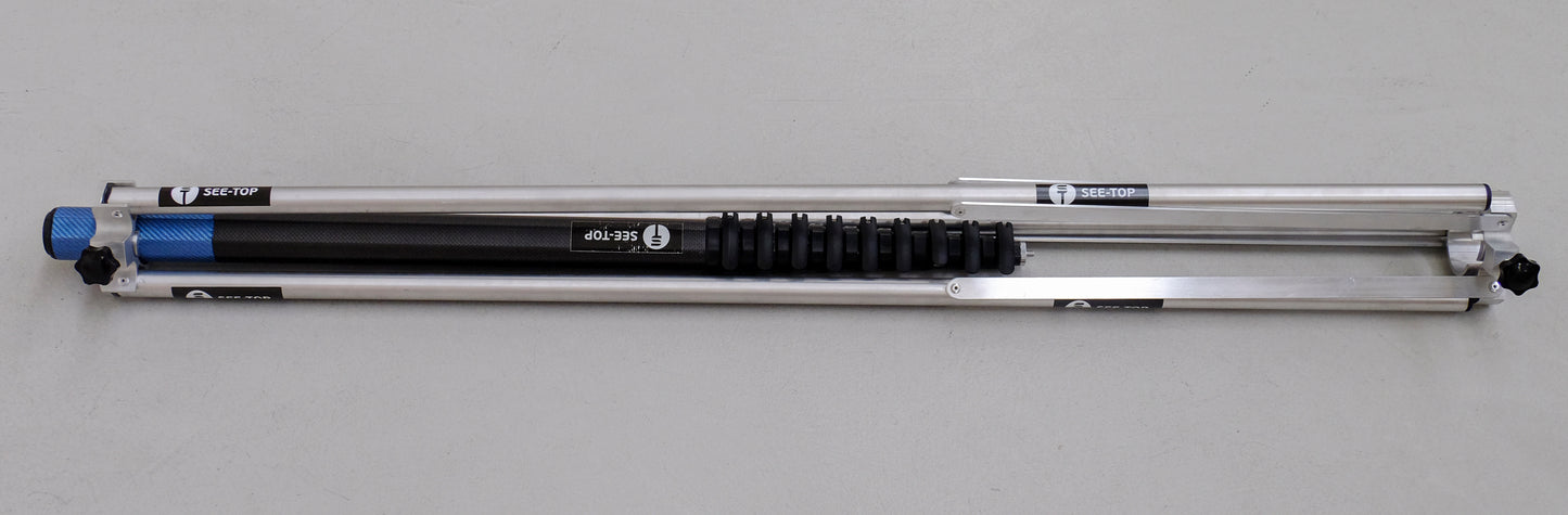 SEE-TOP TREPPIEDE PER ASTA IN CARBONIO