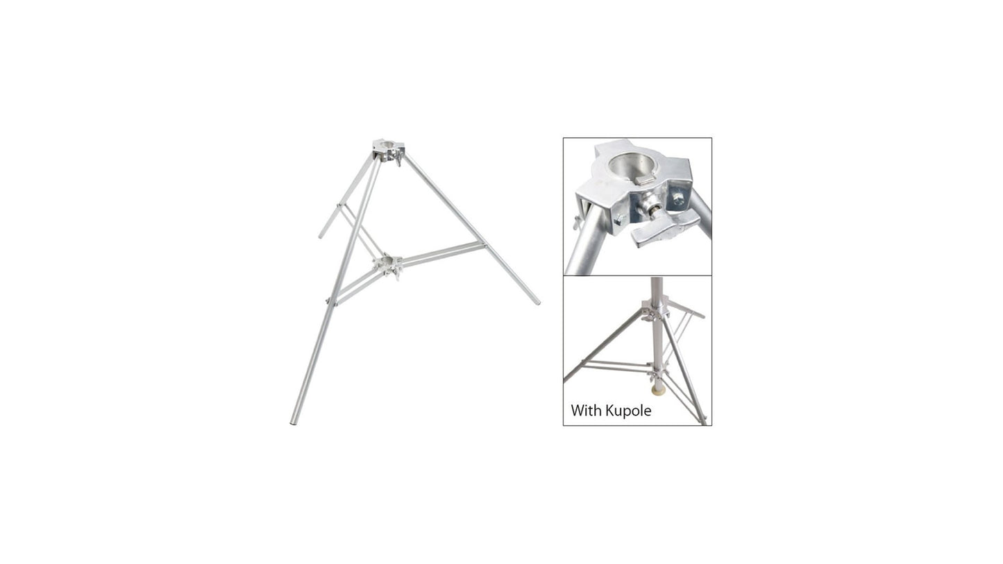 Kit Asta Telescopica in Carbonio 10 Mt- Treppiede - Borsa per Treppiede e Asta - Terminale Filettato Base